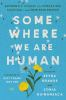 Book cover for "Somewhere we are human".