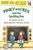 Book cover for "Pinky and Rex and the spelling bee".