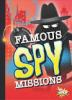 Book cover for "Famous Spy Missions".