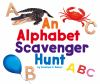 Book cover for "An alphabet scavenger hunt".