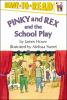 Book cover for "Pinky and Rex and the school play".