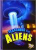 Book cover for "Searching for aliens".