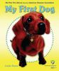 Book cover for "My first dog".