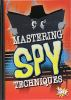 Book cover for "Mastering spy techniques".