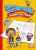 Book cover for "Draw animals dressed like people!".