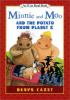 Book cover for "Minnie and Moo and the potato from Planet X".