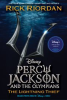 Book cover for "Percy Jackson and the Olympians, Book One: The Lightning Thief Disney+ Tie-in Edition".